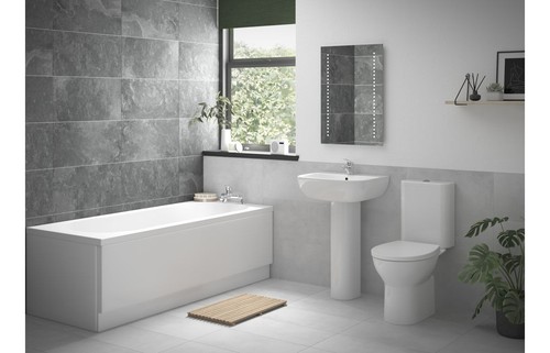 Full bathroomsuite with bath - full,