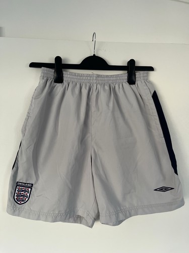 England umbro grey shorts y2k - england,