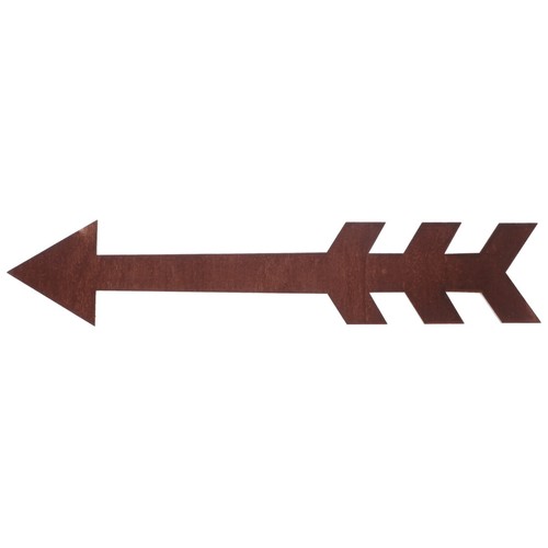 Wooden arrow wall decor - wall,