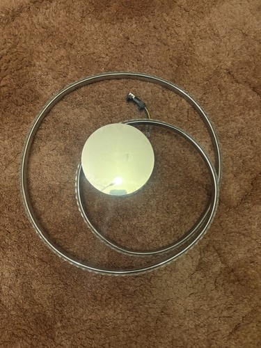 Next chrome luna flush ceiling - chrome,