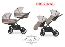 Riko team twin pram 2in1 - team,