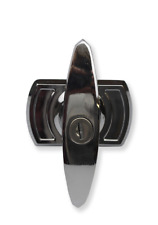 Garage Door Handle Universal Square Bar In Stylish Chrome Henderson Replacement