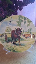 Wedgewood working horses - wedgewood,