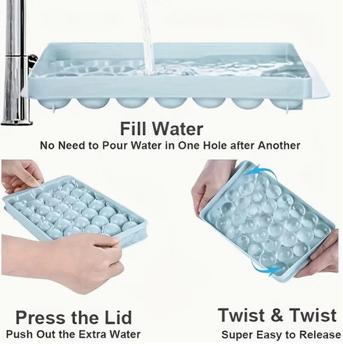 1pc ice cube tray - ice,