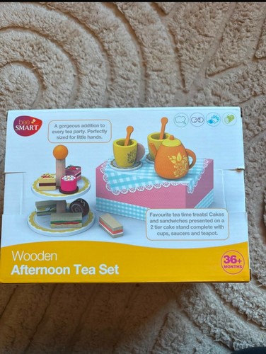 Wooden afternoon tea set - tea,