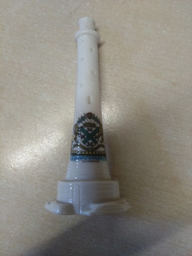 Vintage crested ware plymouth - crested,
