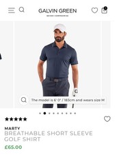 Galvin Green MARTY BREATHABLE SHORT SLEEVE GOLF SHIRT