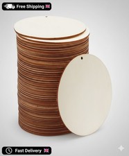 Wooden slices holes pack - holes, 50