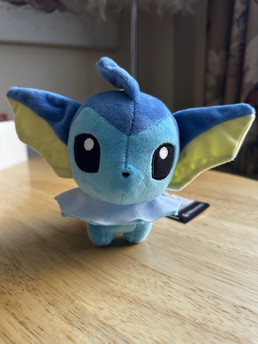 Vaporeon eevee pokedoll plush - vaporeon,