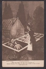 VINTAGE ARTIST BRUCE BAINSFATHER POSTCARD 'THOROUGHNESS'COLONEL CHUTNEY SERIES 8