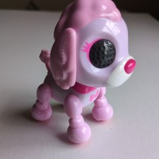 Zoomer Zupps Tiny Pups Poodle Coco Pink Interactive Puppy Dog Spin Master