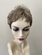 Ladies Dimples Grey Wig 