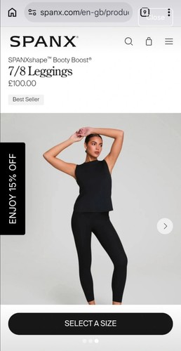 Spanx booty boost active 8 - spanx,