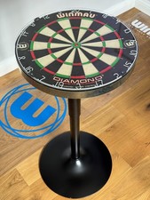 Black Table Base and Perspex for making dartboard table