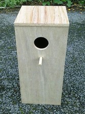 Cockatiel Parakeet Nest Nesting Breeding Boxes 18" x 8" x 8" 