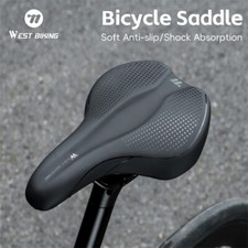 Leather Bicycle Saddle