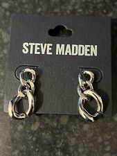Steve Madden Silver Colour Earrings