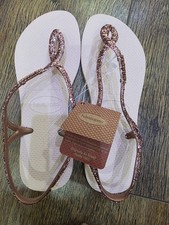 Havaianas Luna Premium II Sandals Flip Flops Shoes EU 41/42