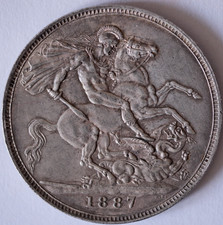 1887 Victoria Silver Crown