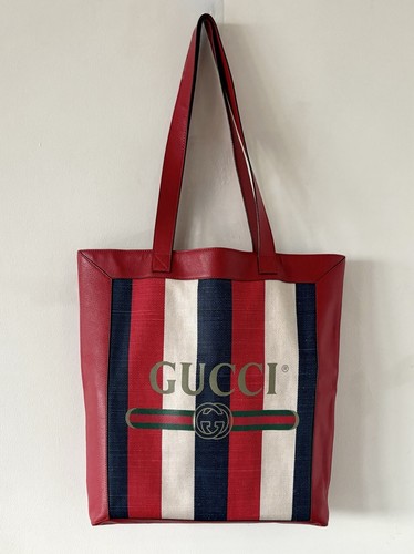 Gucci logo tote large - logo,