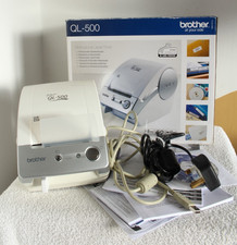 Professional Thermal Label Printer Brother QL-500 in box DK labels USB P-touch