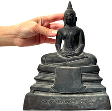 Thai bronze buddha dhyana - thai,