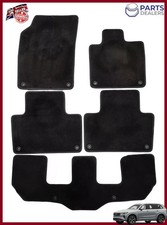 GENUINE VOLVO XC90 2015-2025 CAR VELOUR FLOOR CARPET MAT SET OF 5 MATS USED .