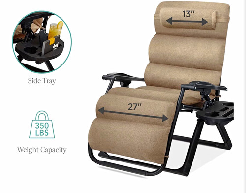 Beige zero gravity outdoor - beige,