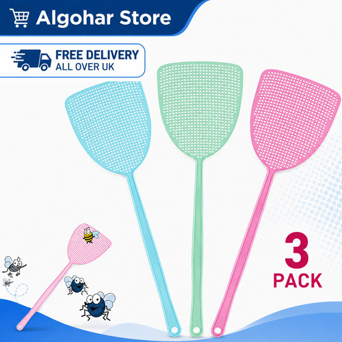 Fly swatter 3pcs - 3pcs, heavy