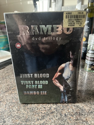 Rambo trilogy dvd box set - dvd,