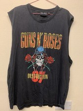 Men's Guns n Roses Appetite For Destruction tour 87/88.  vest top. 2XL. Black.
