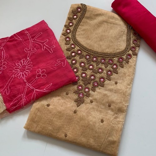 Unstitched suit material - suit,