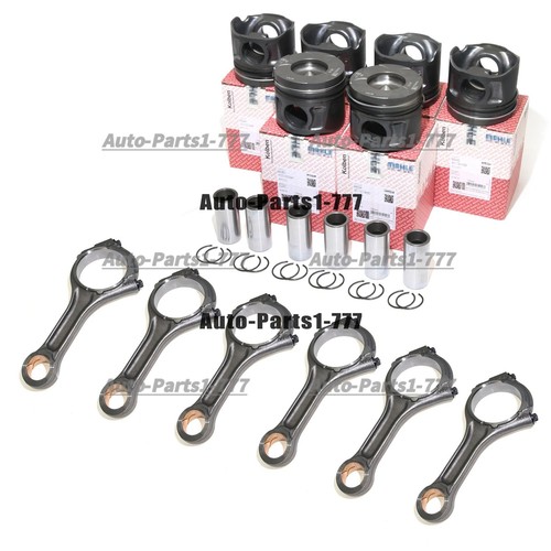 Con rods pistons rings - pistons, &