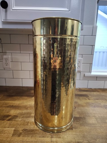 Vintage bristol brass hammered - vintage,