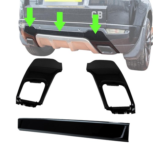 Rear bumper kit cover - rear,