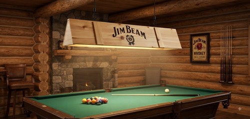 New led pool table light - pool,