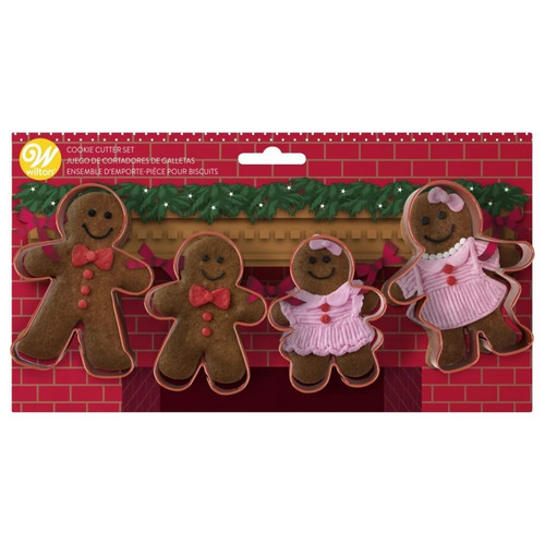 Gingerbread cutter set 4 - of,