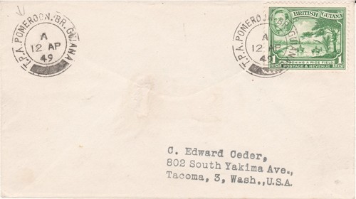 British guiana kgvi - kgvi, 308a