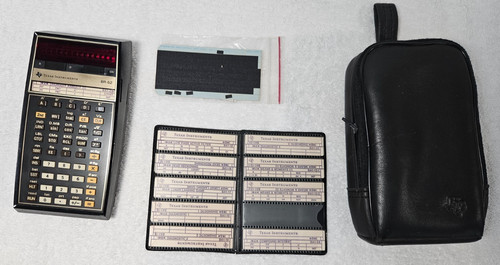 Texas instruments 52 - instruments, sr-52