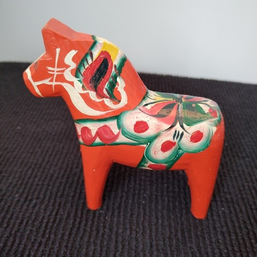 Vintage hand carved dala - dala, horse