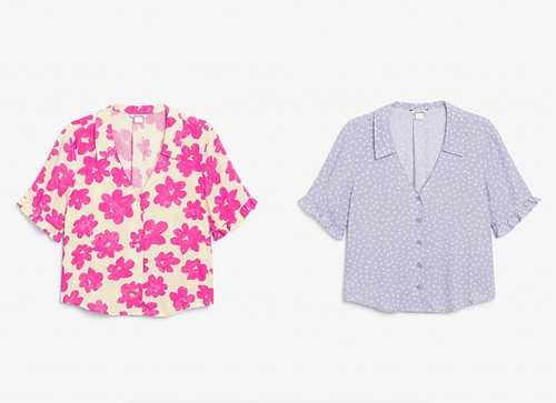 Bnowt monki frill sleeve shirt - monki,