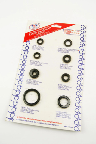 Oil seal set yzf400 426 - seal, wrf