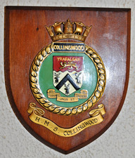 HMS Collingwood wall shield