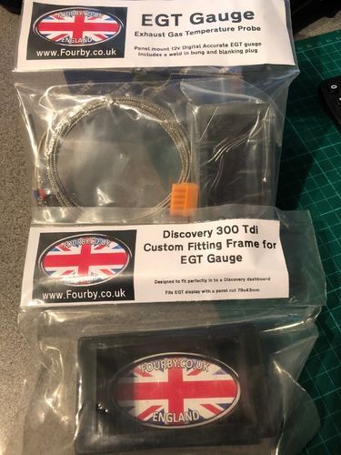 Exhaust gas temperature gauge - exhaust,
