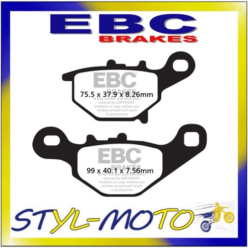 Fa401tt rear sintered - rear, ebc
