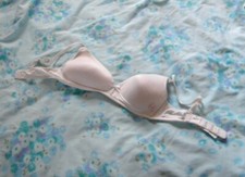 30B M&S Angel Bra White Soft