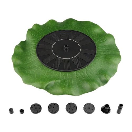 Lotus leaf solar fountain pump - leaf,