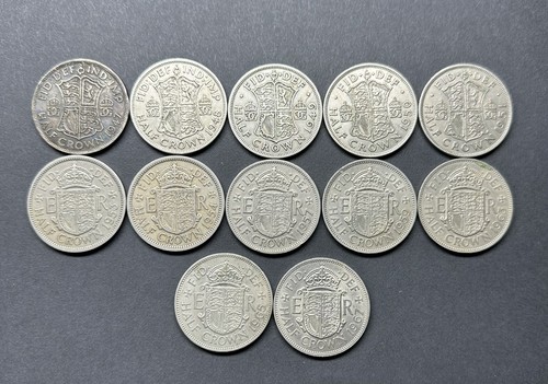 Halfcrown coin collection - coin, of