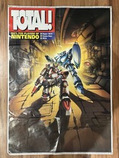 Vintage Probotector 2 Return Of Evil Forces Poster, Total Gaming Magazine