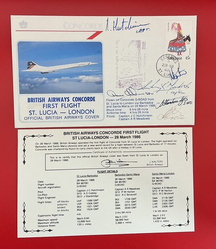 Concorde 1986 first flight - concorde,